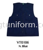 READY MADE VEST VT0106 (N.BLUE) 