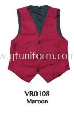 READY MADE VEST VR0108 (MAROON)