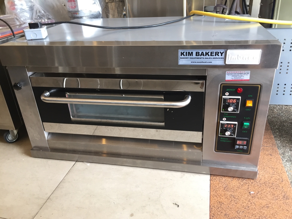 Second Hand Gas Oven 1 Deck 1 Tray 