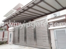  Stainless Steel Awning With Aluminium Composite Panels Mas