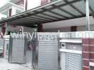  Stainless Steel Awning With Aluminium Composite Panels Mas