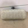 (SOLD) Bottega Veneta Long Silk Knot Clutch Bottega Veneta