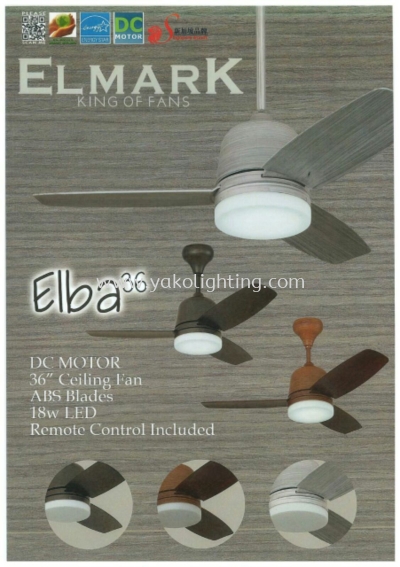 ELBA 36" (MADE IN TAIWAN)-DC MOTOR