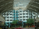 Completed view of the main roof. Singapore, Jurong - Jurong Point Phase 2 steel roof structure Completed project elsewhere