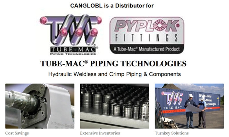 Hydraulic Weldless and Crimp Piping & Components Tube-Mac Piping Technologies