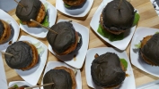 MIni Charcoal Bun Breads and Buns