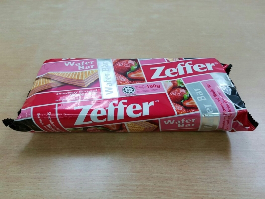 Zeffer Strawberry Wafer 180g