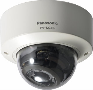 PANASONIC SUPER DYNAMIC HD VANDAL RESISTANT DOME NETWORK CAMERA.WV-S2231L