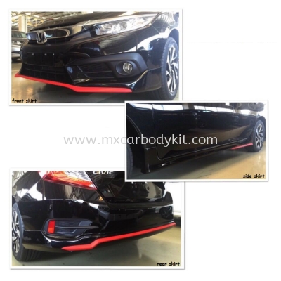 HONDA CIVIC 2016 RED LINE SPORT DESIGN BODYKIT