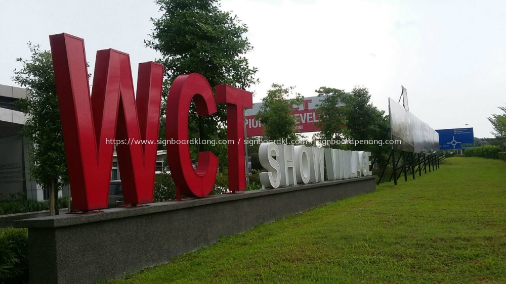 LARGE FORMAT 3D PVC LETTERING LANDMARK SIGNAGE MAKER IN SELANGOR ...
