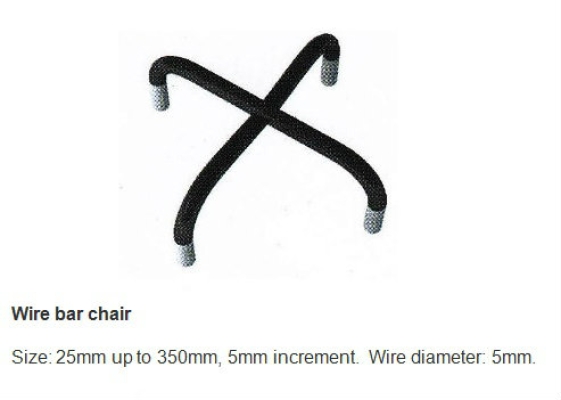 Wire bar chair