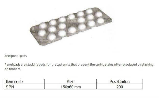 SPN panel pads