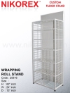 20816-WRAPPING ROLL STAND-62"HX24"WX13"D Floor Stand CUSTOM MADE