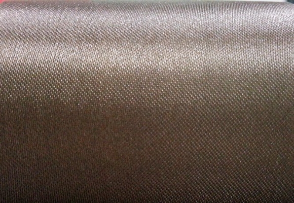 Fabric Satin Brown