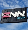 Aluminium Box-Up with Ceiling Strip Signboard Aluminium Box-Up