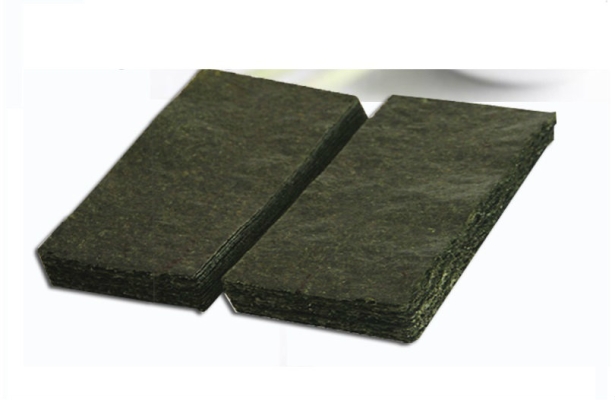 Roasted Seaweed 1/2 Cut / Yaki Nori Half Cut For Hand Roll Sushi (Halal Certified)