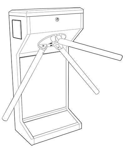 TTS310 Tripod Turnstile