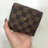 (SOLD) Louis Vuitton Damier Ebene Short Wallet Louis Vuitton