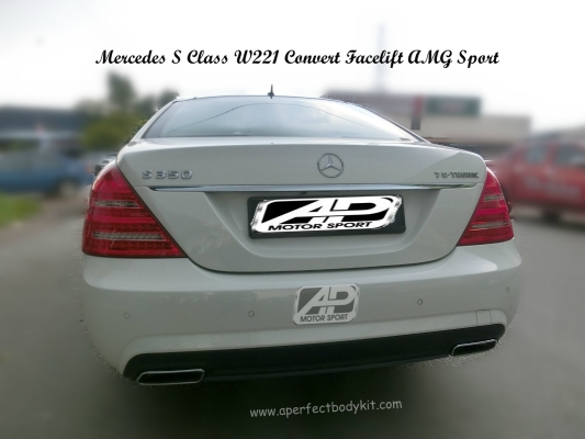 Mercedes S Class W221 Convert Facelift AMG Sport 