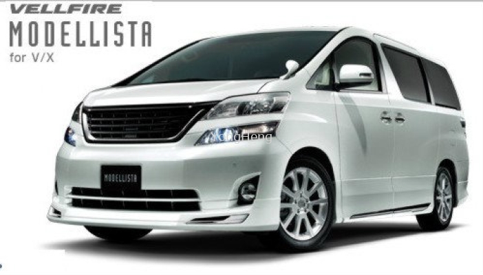 Toyota Vellfire 2008 Modellista For V