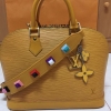 (SOLD) Louis Vuitton Epi Leather Alma in Yellow Louis Vuitton