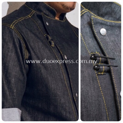 Denim Chef Coat 001