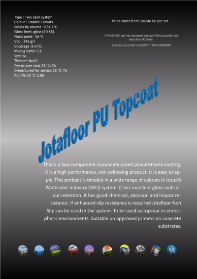 Jotafloor PU Topcoat