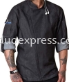 Denim Chef Coat 002 Baju Chef Baju Uniform Custom KL PJ 
