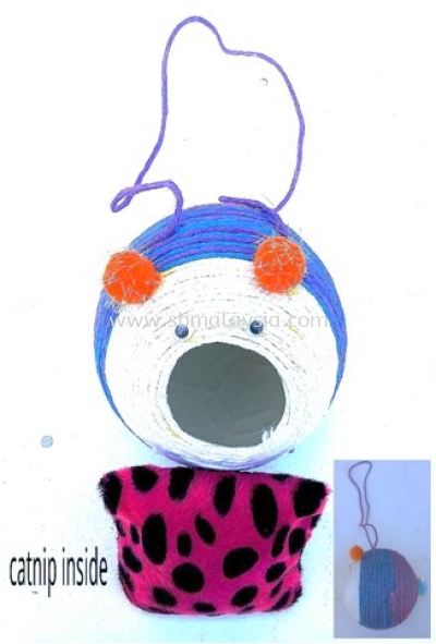 CA-027 Cat Toy ( Puffer Fish Ball )		