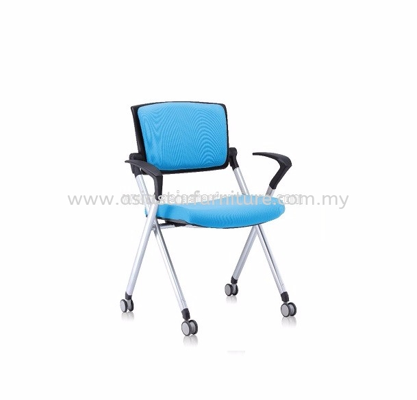 AEXIS FOLDING PADDING CHAIR C/W CASTOR & ARMREST -folding/training chair - computer chair kelana jaya | folding/training chair - computer chair kelana square | folding/training chair - computer chair bandar teknologi kajang