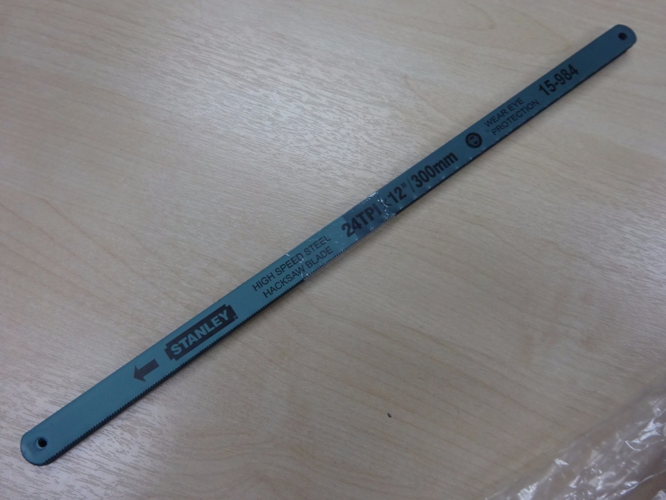 STANLEY 15-984 12"/300MM X 24T HACKSAW BLADE