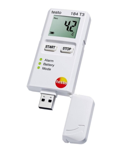 Testo 184T3 - Temperature data logger for transport monitoring