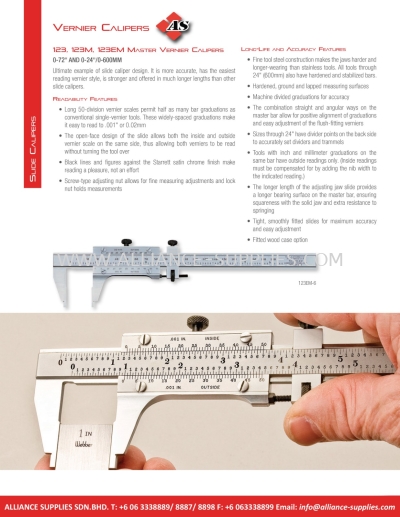 STARRETT Vernier Calipers