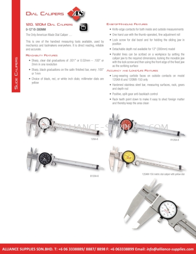 STARRETT Dial Calipers