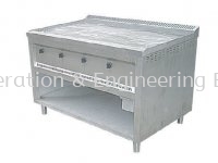 B42 GAS GRIDDLE C/W CABINET