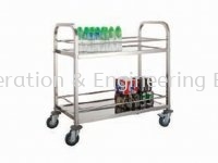 D70 2 TIER CLEANING TROLLEY