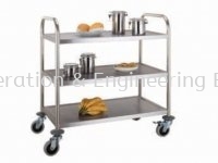 D71 3 TIER CLEANING TROLLEY