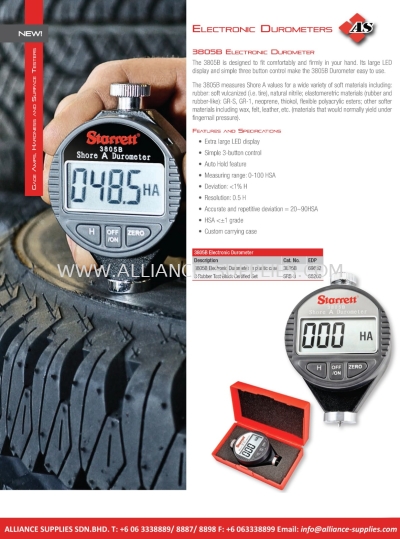 STARRETT Electronic Durometers