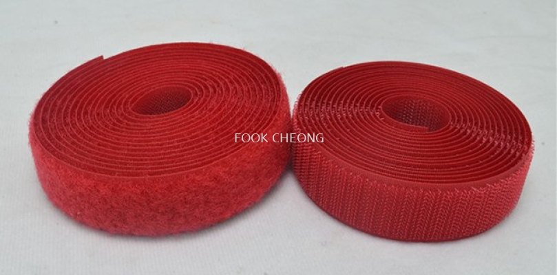 Hook & Loop Fastener Tape (150 Red)