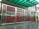  Stainless Steel Folding Gate and Aluminum Plate