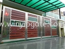 Stainless Steel Folding Gate and Aluminum Plate