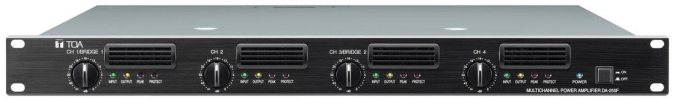 DA-250F.TOA Multichannel Power Amplifier AMPLIFIER TOA PA / SOUND SYSTEM