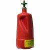DISPENSING CAN, NONMETALLIC, WITH BRASS DISPENSER VALVES, 1 QUART, POLYETHYLENE Safety Cans & Containers Safety Containment System