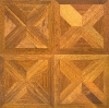 Merbau Majestic Cross Design Parquet KROYA Design Parquet & Wood Cube