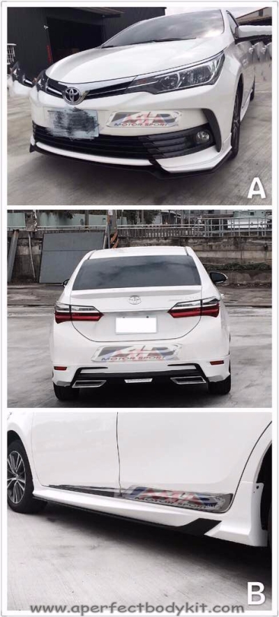 Toyota Altis 2017 Bodykits 