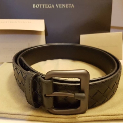 (SOLD) Brand New Ready Stock Bottega Veneta Mens Belt in Black