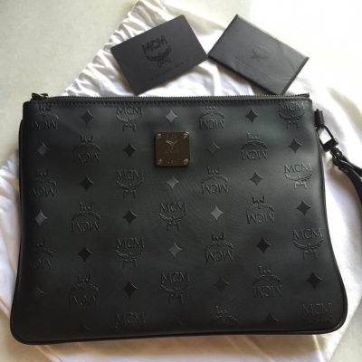 (SOLD) Brand New MCM Wrislet Unisex Pouch/Clutch