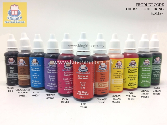 40ml+- OIL BASE COLOURING