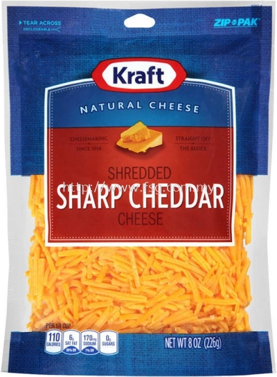 Kraft Shredded Sharp Cheddar 