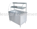 Bain Marie with "D" Shape Showcase Bain Marie Stainless Steel